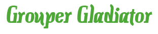 Rendering "Grouper Gladiator" using Color Bar