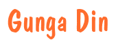 Rendering "Gunga Din" using Dom Casual
