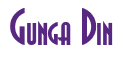 Rendering "Gunga Din" using Asia