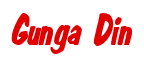 Rendering "Gunga Din" using Big Nib