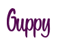 Rendering "Guppy" using Bean Sprout