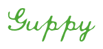 Rendering "Guppy" using Commercial Script