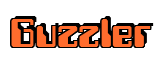 Rendering "Guzzler" using Computer Font