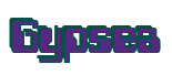 Rendering "Gypsea" using Computer Font