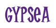 Rendering "Gypsea" using Cooper Latin