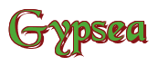 Rendering "Gypsea" using Black Chancery
