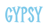 Rendering "Gypsy" using Cooper Latin