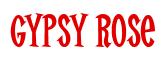 Rendering "Gypsy Rose" using Cooper Latin