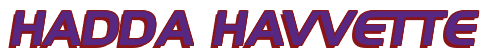Rendering "HADDA HAVVETTE" using Aero Extended