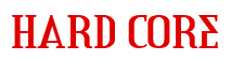 Rendering "HARD CORE" using Credit River