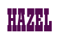 Rendering "HAZEL" using Bill Board