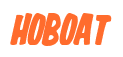 Rendering "HOBOAT" using Big Nib
