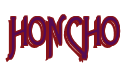 Rendering "HONCHO" using Agatha