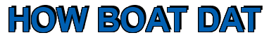 Rendering "HOW BOAT DAT" using Arial Bold