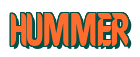 Rendering "HUMMER" using Callimarker