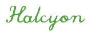 Rendering "Halcyon" using Commercial Script