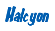 Rendering "Halcyon" using Big Nib