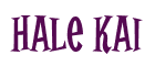 Rendering "Hale Kai" using Cooper Latin