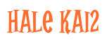 Rendering "Hale Kai2" using Cooper Latin