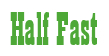 Rendering "Half Fast" using Bill Board