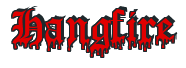 Rendering "Hangfire" using Dracula Blood
