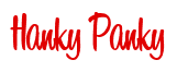 Rendering "Hanky Panky" using Bean Sprout