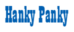 Rendering "Hanky Panky" using Bill Board
