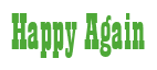 Rendering "Happy Again" using Bill Board