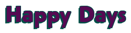 Rendering "Happy Days" using Bully