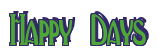 Rendering "Happy Days" using Deco