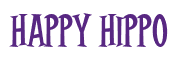 Rendering "Happy Hippo" using Cooper Latin