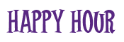 Rendering "Happy Hour" using Cooper Latin