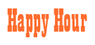 Rendering "Happy Hour" using Bill Board