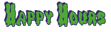 Rendering "Happy Hours" using Drippy Goo