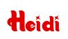 Rendering "Heidi" using Candy Store