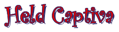 Rendering "Held Captiva" using Curlz