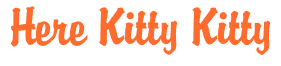 Rendering "Here Kitty Kitty" using Brody
