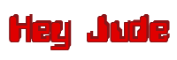 Rendering "Hey Jude" using Computer Font
