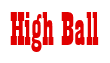 Rendering "High Ball" using Bill Board