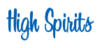 Rendering "High Spirits" using Bean Sprout