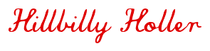 Rendering "Hillbilly Holler" using Commercial Script