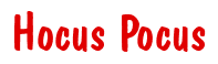 Rendering "Hocus Pocus" using Dom Casual