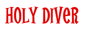 Rendering "Holy Diver" using Cooper Latin