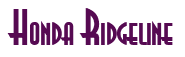 Rendering "Honda Ridgeline" using Asia