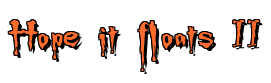 Rendering "Hope it floats II" using Buffied