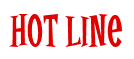 Rendering "Hot Line" using Cooper Latin