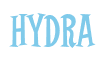 Rendering "Hydra" using Cooper Latin