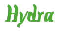 Rendering "Hydra" using Color Bar