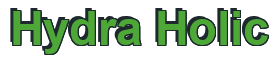 Rendering "Hydra Holic" using Arial Bold
