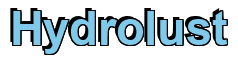 Rendering "Hydrolust" using Arial Bold
